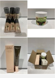 QTY OF ITEMS TO INCLUDE MAX FACTOR FOUNDATIONS, DELILAH RESISTANT FOUNDATION, REPTI CALCIUM