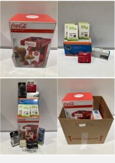 COCA COLA SLUSHIE MAKER, MEMORY MODULE, KEY HOLDER 10 PACK CHASTITY LOCK, MEMORY CARDS, ORION TR SMART ISOLATED DC CHARGER