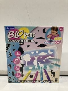 1 X BOX BLO PENS SILHOUETTE STENCIL SET