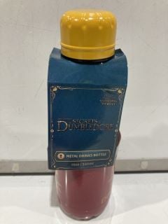 1 X BOX OF METAL DRINKS BOTTLE THE SECRETS OF DUMBLEDORE 540ML