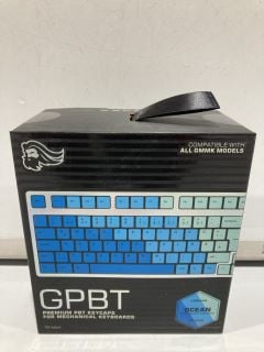 BOX OF ASSORTED ITEMS GPBT PREMIUM PBT KEYCAPS FOR MECHANICAL KEYBOARDS