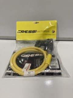 CRESSI COMPACT PRO OCTOPUS REGULATOR TOTAL RRP £135