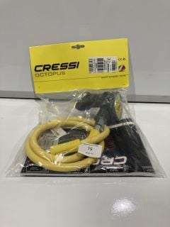 CRESSI COMPACT PRO OCTOPUS REGULATOR RRP £135