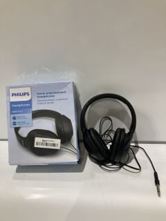 3 X PHILIPS HOME ENTERTAINMENT 2000 SERIES HEADPHONES