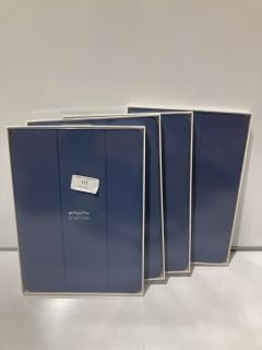 4 X IPAD PRO SMART FOLIO BLUE