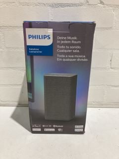 1 X PHILIPS WIRELESS HOME SPEAKER