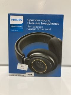 2 X ITEMS INCLUDING PHILIPS SPACIOUS SOUND OVER EAR 9000 SERIES HEADPHONES