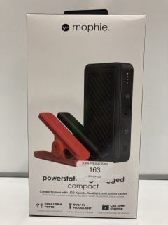 QTY OF ITEMS INCLUDING MOPHIE POWER STATION GO RUGGED COMPACT