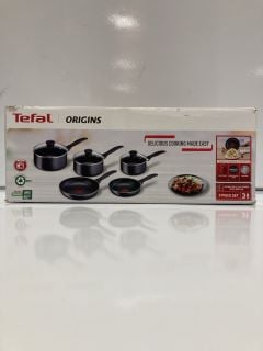 2 X TEFAL ORIGINS 5PC POTS AND PANS SET