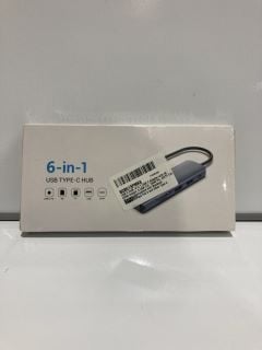 QTY OF 6 IN 1 USB TYPE C HUB