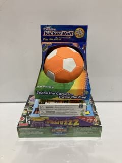 QTY OF ITEMS INCLUDING STAY ACTIVE KICKERBALL