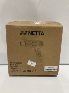 3 X ITEMS INCLUDING NETTA 2000W HEAT GUN