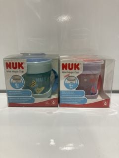 QTY OF ITEMS INCLUDING NUK MINI MAGIC CUP 6+M