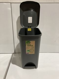 2 X ECO METALLIC PEDAL BIN