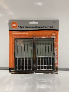 QTY OF ITEMS INCLUDING 11PC PRECISION SCREWDRIVER SET