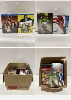 QTY OF DVDS INCLUDING BROOKLYN NINE-NINE THE COMPLETE SERIES (18+ ID MAY BE REQUIRED)