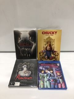 QTY OF ITEMS INCLUDING CHUCKY SEASON TWO (18+ ID MAY BE REQUIRED)