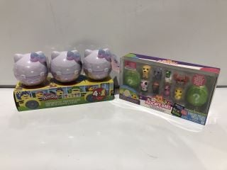 QTY OF ITEMS INCLUDING LOL SURPRISE HELLO KITTY 50TH ANNIVERSARY