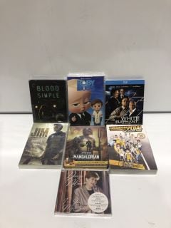 QTY OF DVDS INCLUDING JIM L'HISTOIRE DE JAMES FOLEY (18+ ID MAY BE REQUIRED)