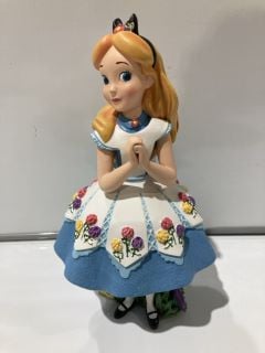 4 X DISNEY SHOWCASE ALICE IN WONDERLAND COLLECTABLE FIGURINE