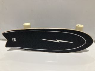 YOW X PIPE POWER SURFING SERIES 32" SURFSKATE BLACK £220