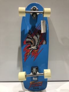 YOW X FANNING FALCON DRIVER 32.5" SURFSKATE BLUE £245