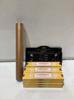 QTY OF ITEMS INCLUDING SATYA SANDALWOOD INCENSE