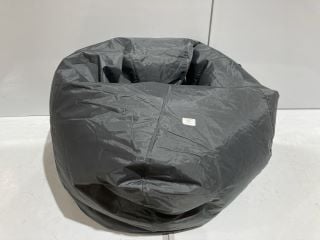 2 X GREY BEAN BAG