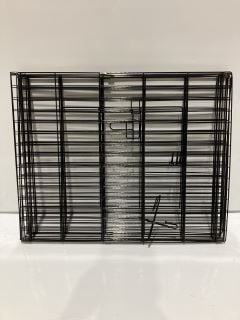 4 X BLACK DOG CAGE