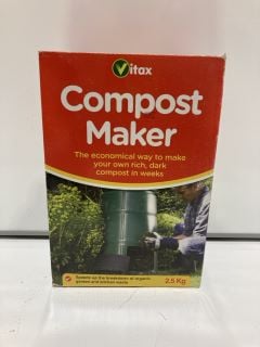 QTY OF ITEMS INCLUDING VITAX COMPOST MAKER