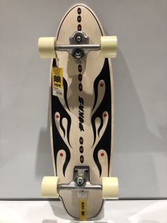 YOW X PUKAS PLAN B 33" SURFSKATE WHITE £245