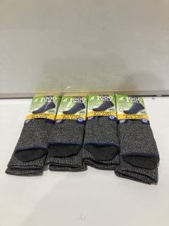 QTY OF ITEMS INCLUDING 1000 MILE LIGHTWEIGHT WALK SOCK XL