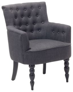 ARMCHAIR ALESUND DARK GRAY/DARKBROWN (13821) RRP £334