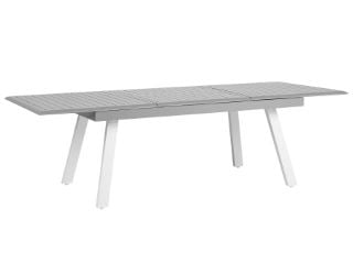 ALUMIUM EXTENDABLE TABLE GREY (33386) RRP £559.77