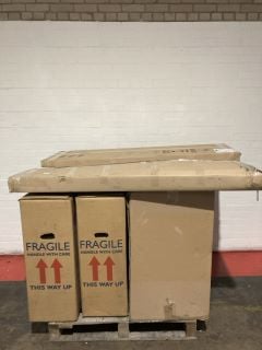 PALLET OF ASSORTED ITEMS TO INCLUDE:CRYSTAL FIRES,DECORATIVE GAS FIRE.