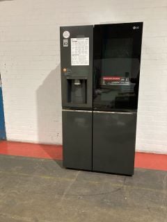 LG THINQ AMERICAN FRIDGE FREEZE GSXV91MCAE RRP £2300