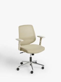 JOHN LEWIS DORSAL OFFICE CHAIR BEIGE (003343105 RRP £149