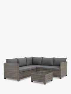 JOHN LEWIS ALORA MODULAR SET 4 SEATER BROWN (003335650) RRP £1199