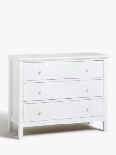 JOHN LEWIS ANYDAY WILTON CHEST WHITE 7 DRAWERS (003342420) RRP £399