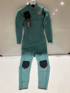 BILLABONG LADIES SYNERGY 4/3MM CHEST ZIP WETSUIT (EU 12) RRP £260