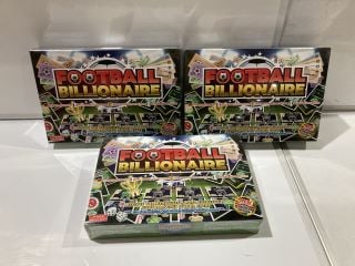 QTY OF FOOTBALL BILLIONAIRE FAMILY BOARD GAME