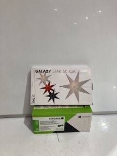 QTY OF ASSORTED ITEMS TO INCLUDE SAMSUNG PRINTER SERIES XPRESS C41X/C46X Y406S YELLOW TONER CARTRIDGE, STAR TRADING GALAXY STAR 60 CM