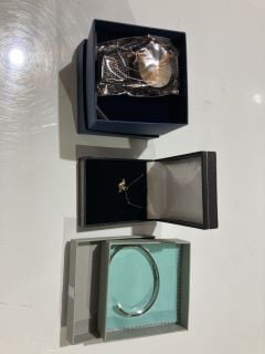 QTY OF ASSORTED ITEMS TO INCLUDE SOUTHLANE STOCKHOLM QUARTZ WRIST WATCH, HEATHER NEEDHAM STERLING SILVER HEART EARRINGS