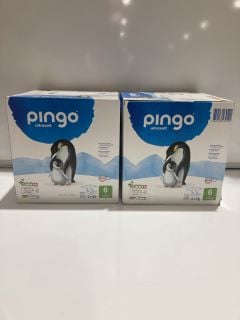 QTY OF ASSORTED ITEMS TO INCLUDE PINGO ULTRASOFT NAPPIES SIZE 6 XL, LANSINOH HPA LANOLIN NIPPLE CREAM