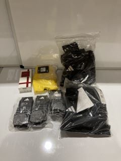 QTY OF ASSORTED ITEMS TO INCLUDE CARTIER DECLARATION PARFUM, ADIDAS TIRO23 SHIRT BLACK/WHITE SIZE M