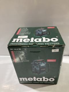 METABO PROFESSIONAL POWER TOOL SOLUTIONS