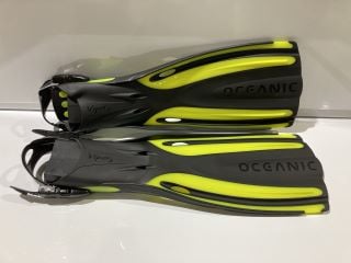 VIPER 2 OPEN HEEL FIN NEON/BLACK XS