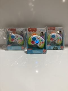 QTY OF FISHER-PRICE LAUGH & LEARN CONTROLLERS 6 - 36 MONTHS