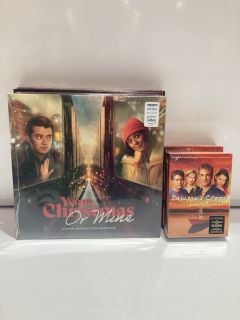 BOX OF ASSORTED ITEMS TO INCLUDE KATE BUSH REMASTERED IN VINYL 3