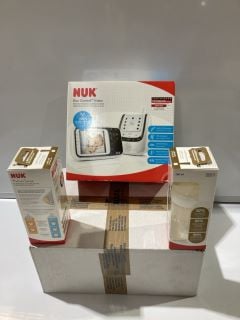 2 X NUK BABYPHONE ECO CONTROL AND VIDEO